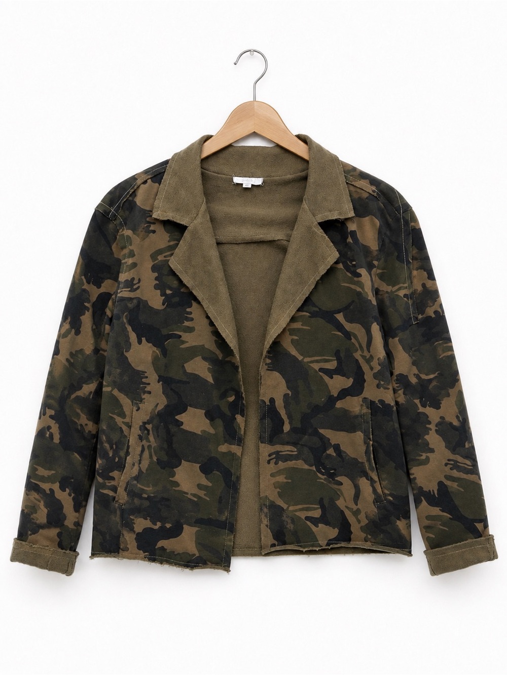 Promesa Olive Green Camouflage Field Jacket